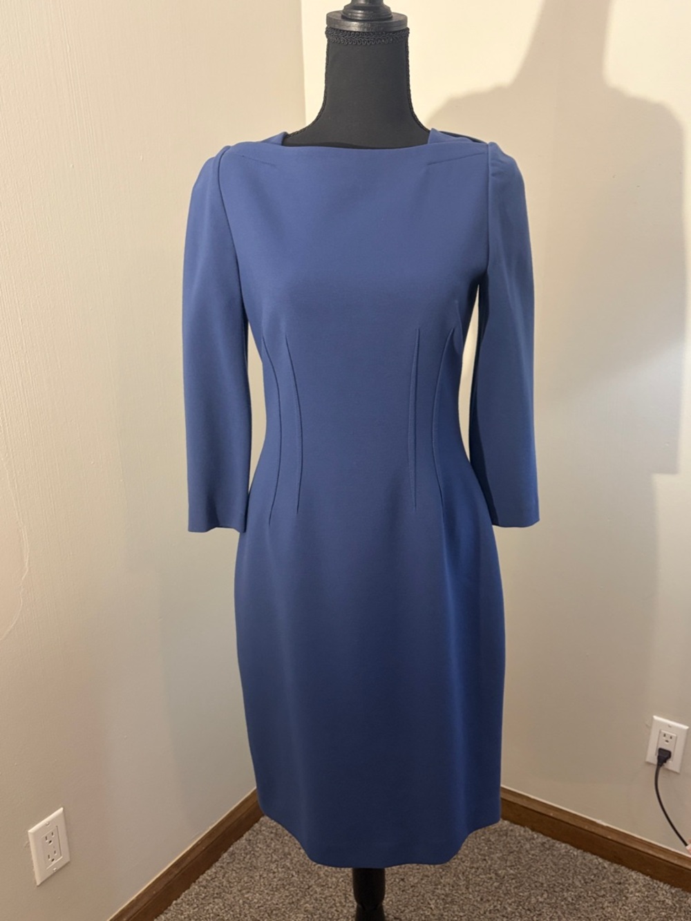 Elie Tahari Sheath Dress in Royal Blue - Elegant Women's Work Dress 4